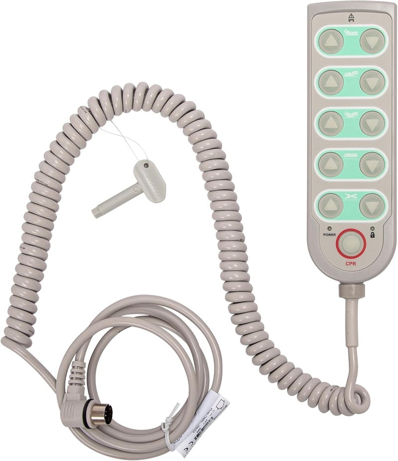 Okin Dewert B.12151 Handset Remote Hand Control Replacement for Hospital Bed Electric Adjustable Beds with 13 pin Connection - Image 1